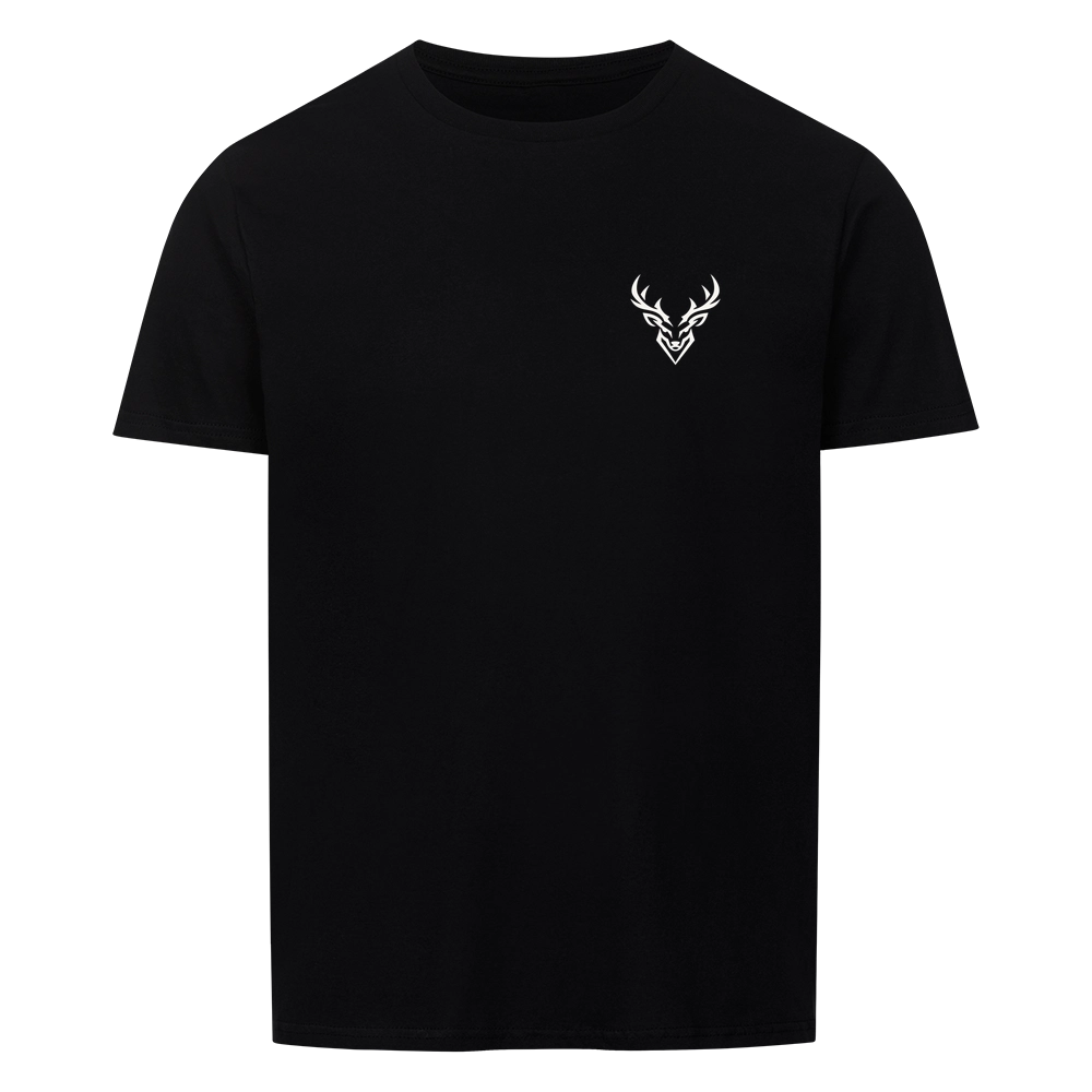 Waidmannsheil – Jäger T-Shirt mit Hirsch Backprint