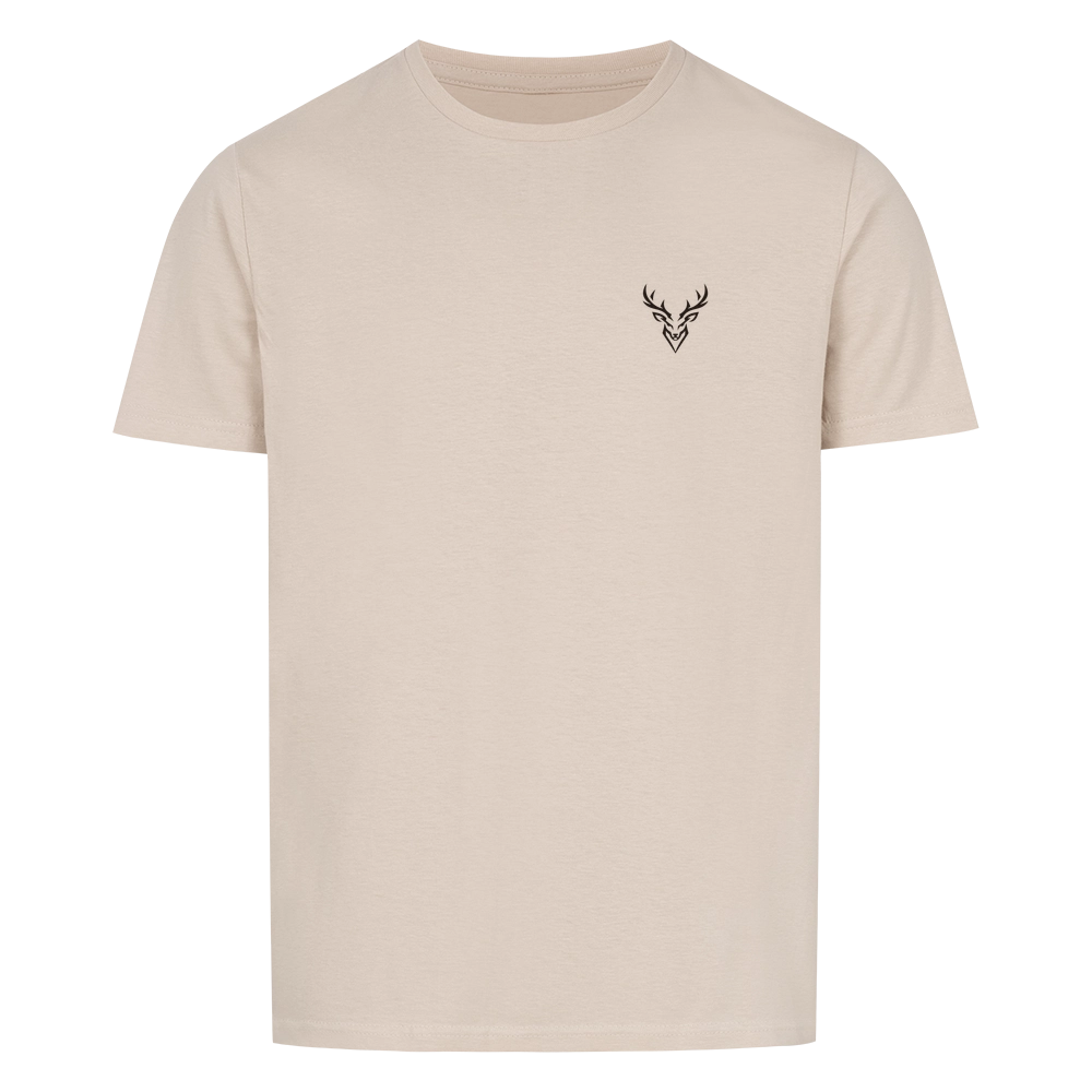 Waidmannsheil – Jäger T-Shirt mit Hirsch Backprint