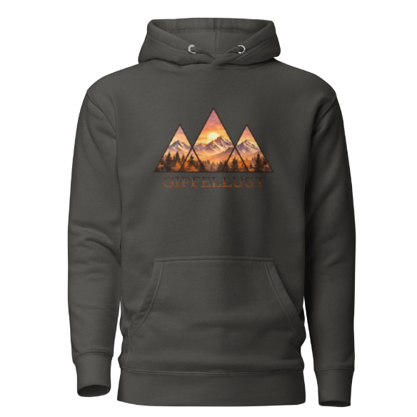 Mountain Hoodie – Alps Outdoor Sweatshirt – Hiking Pullover for Nature Lovers – Unisex Gift