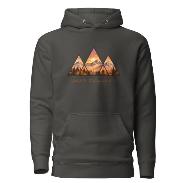 Mountain Hoodie – Alps Outdoor Sweatshirt – Hiking Pullover for Nature Lovers – Unisex Gift