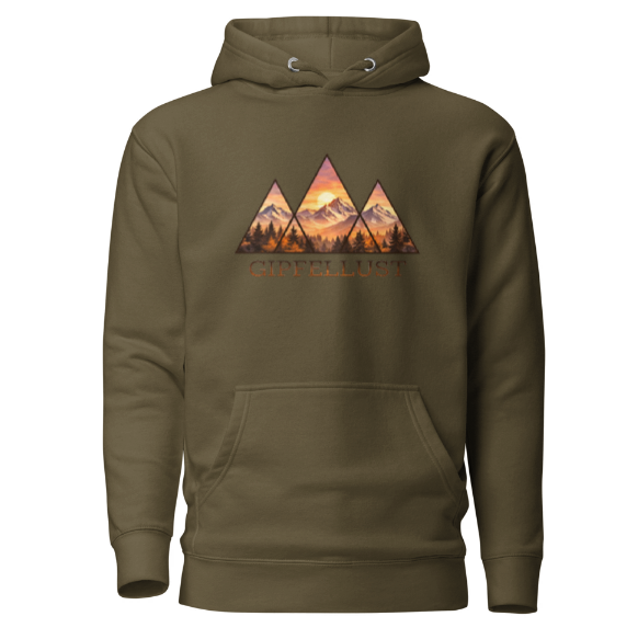 Mountain Hoodie – Alps Outdoor Sweatshirt – Hiking Pullover for Nature Lovers – Unisex Gift