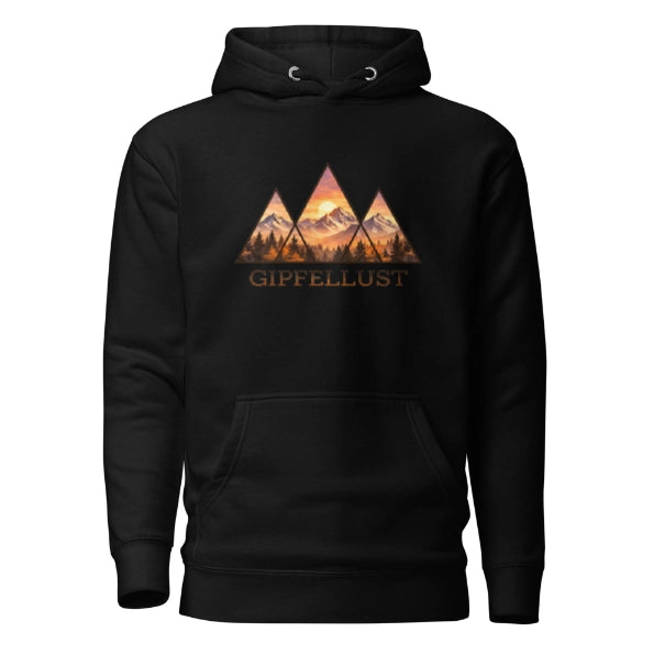 Mountain Hoodie – Alps Outdoor Sweatshirt – Hiking Pullover for Nature Lovers – Unisex Gift