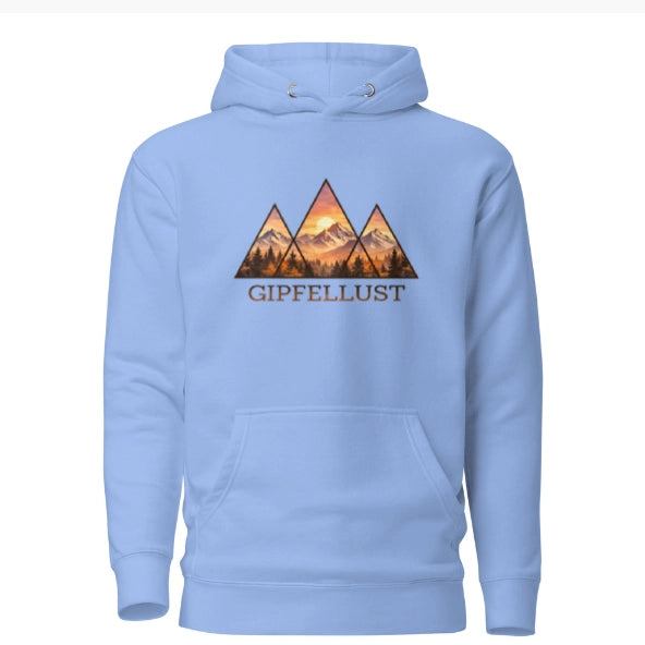 Mountain Hoodie – Alps Outdoor Sweatshirt – Hiking Pullover for Nature Lovers – Unisex Gift
