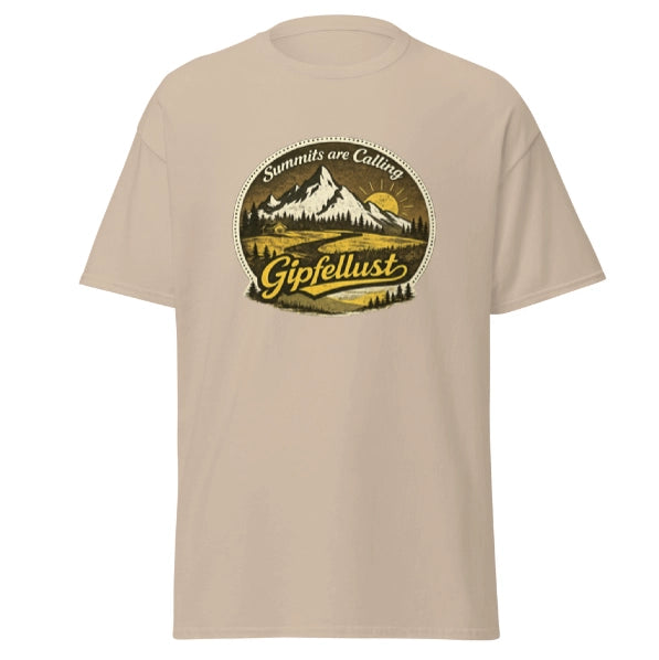 Mountain T-Shirt – Gipfellust Outdoor Shirt | Summits Are Calling Design